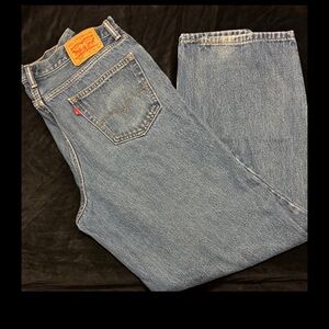 Levi's Relaxed Fit Blue Jeans for Men